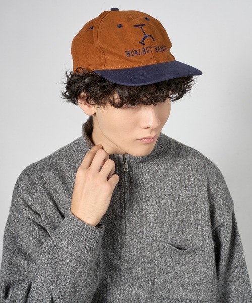 kutir（クティール）の「RUBBER LOGO MELANGE HALF ZIP KNIT/ラバーロゴメランジハーフジップニット（ニット/セーター・メンズ・グリーン系/ブラック/レッド・LARGE/MEDIUM）」の18枚目の写真