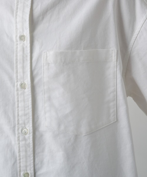 PUAL CE CIN（ピュアルセシン）の「コットンオックスチュニックシャツ（シャツ/ブラウス・レディース・オフホワイト/ブルー・FREE）」の13枚目の写真