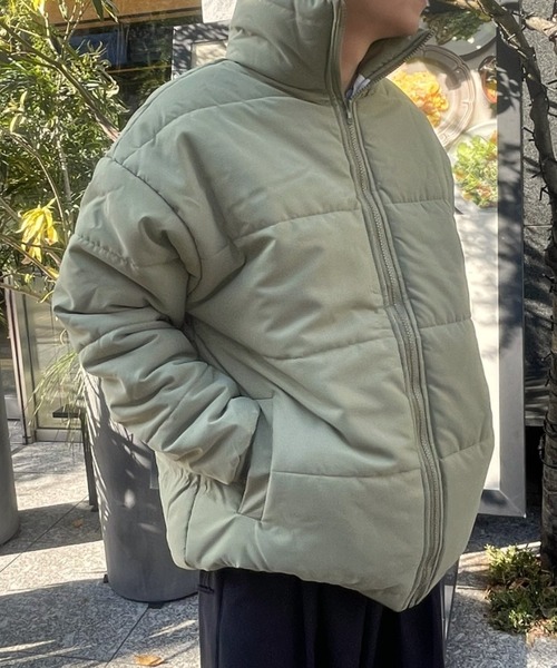 セール】ハイネック中綿ジャケット（ダウンジャケット/コート）｜B.R.U