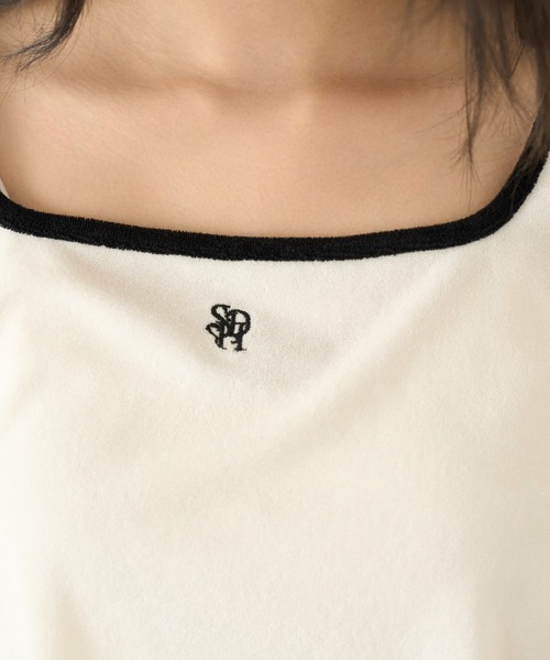 snidel 【接触冷感】パイルセットアップ sorbet light】【接触冷感】パイルセットアップ（ルームウェア