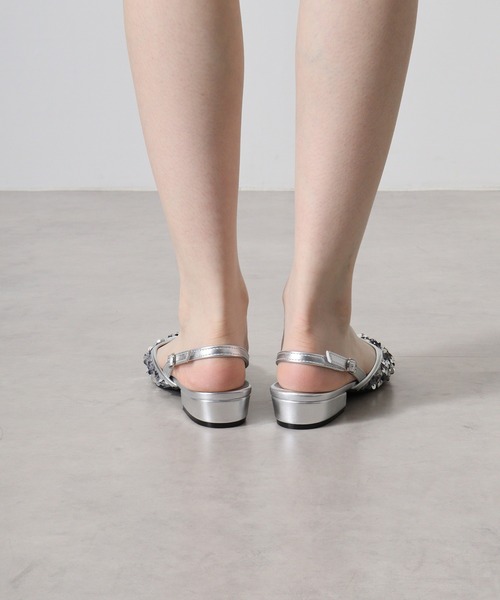 LibertyDoll(リバティードール)の「LIBERTYDOLL スパンコール ミュールパンプス(パンプス・レディース・シルバー/ブラック・LL/M/L/S)」の7枚目の写真