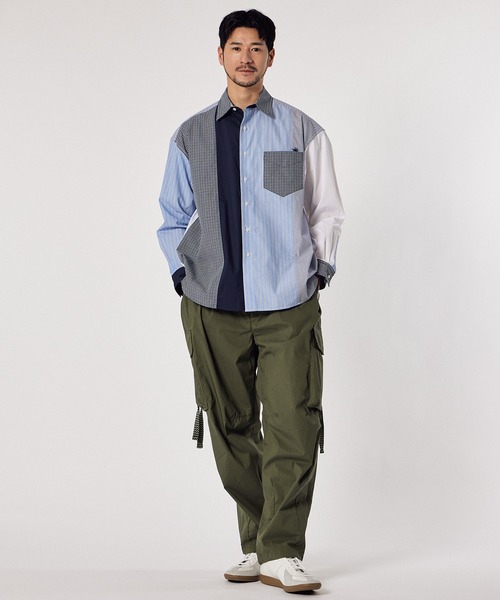 セール】【LANVIN en Bleu ESSENTIAL】VIARMES / ワイド