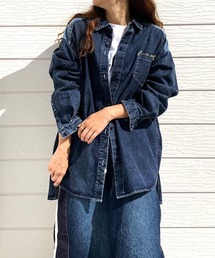 Q | デニムシャツ(シャツ/ブラウス)