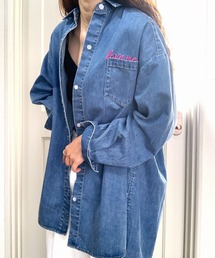 Q | デニムシャツ(シャツ/ブラウス)