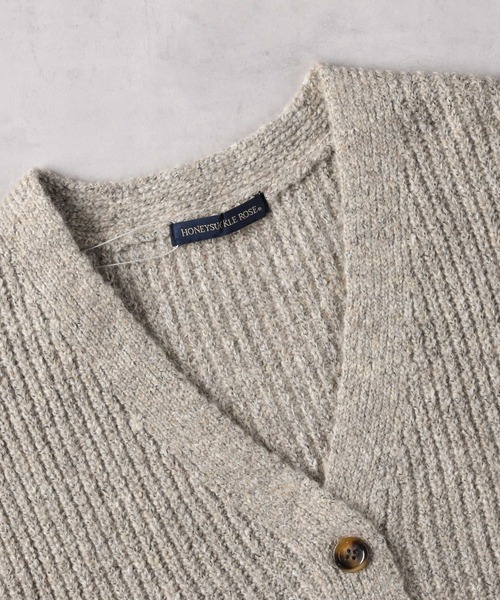 【RITTO /リット】別注 ミックスニット カーディガン RITTO /リット】別注 ミックスニット カーディガン Ritto(リット