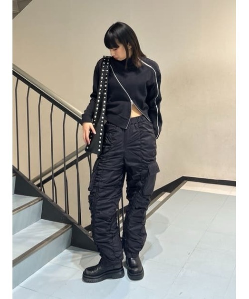 【セール】CURVE ZIP スウェット（スウェット）｜LAGUA GEM（ラグアジェム）