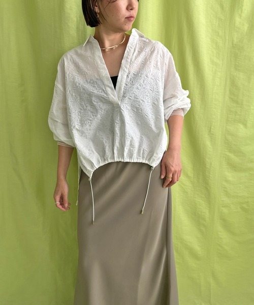 ドロストスキッパーシャツ LHELBIE│Eimee Law & LHELBIE 公式