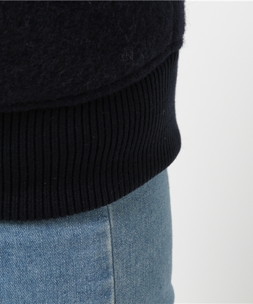 CIAOPANIC TYPY（チャオパニックティピー）の「スライバー配色アワードジャケット（ブルゾン・レディース・キャメル/オリーブ/ネイビー・SMALL/MEDIUM）」の14枚目の写真