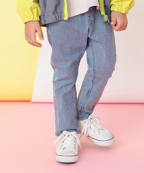 BREEZE（ブリーズ）の「【ジュニア対応】すぽ軽テーパードパンツ（その他パンツ・キッズ・ネイビー/パープル/その他10/ブラック/カーキ・150/160/110/120/100/140/90/130）」の5枚目の写真