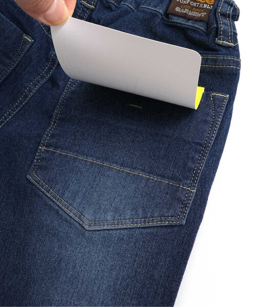 BREEZE（ブリーズ）の「【ジュニア対応】すぽ軽テーパードパンツ（その他パンツ・キッズ・ネイビー/パープル/その他10/ブラック/カーキ・150/160/110/120/100/140/90/130）」の16枚目の写真