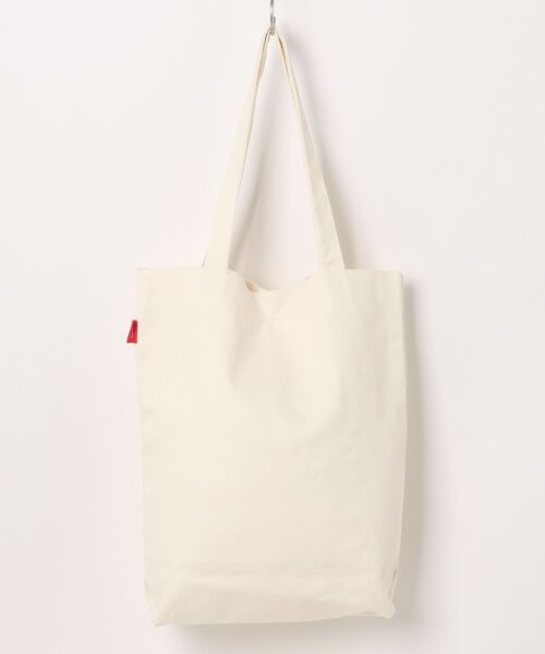 JEANS MATE(ジーンズメイト)の「【HAPiNS/ハピンズ】イチゴキャンバストートバッグ(トートバッグ・レディース・グレー/アイボリー・ONE SIZE)」の5枚目の写真