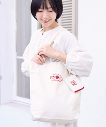 【HAPiNS/ハピンズ】イチゴキャンバストートバッグ