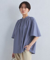 green label relaxing | バックフレア― ギャザー ブラウス(シャツ/ブラウス)