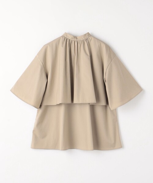 green label relaxing バックフレア― ギャザー ブラウス セール】バックフレア― ギャザー ブラウス（シャツ/ブラウス