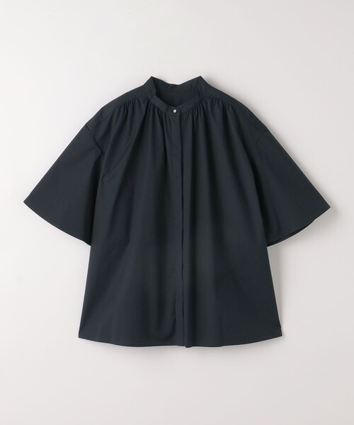 green label relaxing バックフレア― ギャザー ブラウス セール】バックフレア― ギャザー ブラウス（シャツ/ブラウス