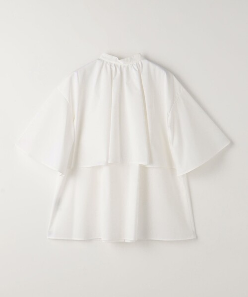 green label relaxing バックフレア― ギャザー ブラウス セール】バックフレア― ギャザー ブラウス（シャツ/ブラウス