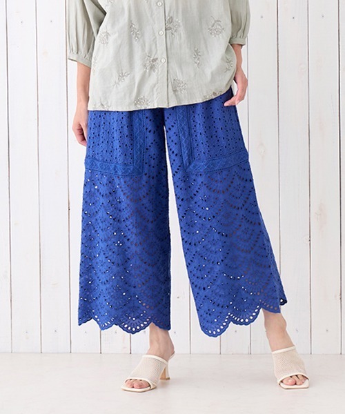 チチカカ(チチカカ)の「Shanti Shanti リカーモパンツ【WEB限定】(その他パンツ・レディース・ブルー/チャコールグレー/オリーブ・FREE)」の10枚目の写真