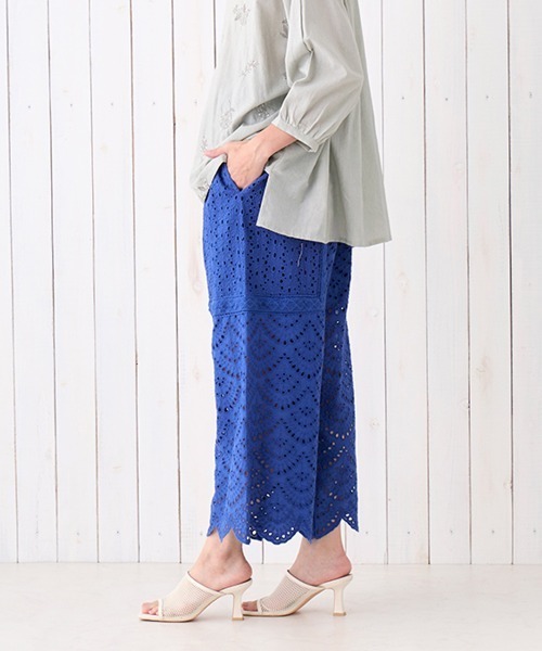 チチカカ(チチカカ)の「Shanti Shanti リカーモパンツ【WEB限定】(その他パンツ・レディース・ブルー/チャコールグレー/オリーブ・FREE)」の11枚目の写真