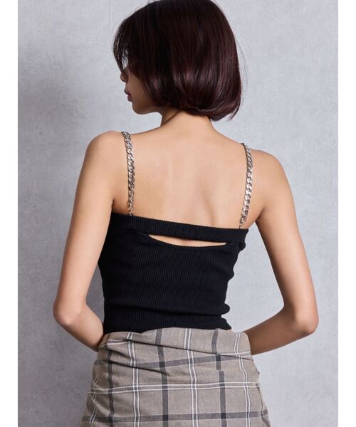 chainストラップテレコビスチェ（キャミソール）｜GYDA