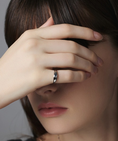 CENE（セネ）の「【CENE】セネ/プランプピンキーリング（リング・レディース・ゴールド/シルバー・#3/#5）」の2枚目の写真