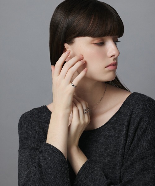 CENE（セネ）の「【CENE】セネ/プランプピンキーリング（リング・レディース・ゴールド/シルバー・#3/#5）」の11枚目の写真