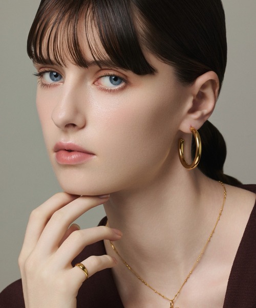 CENE（セネ）の「【CENE】セネ/プランプピンキーリング（リング・レディース・ゴールド/シルバー・#3/#5）」の14枚目の写真