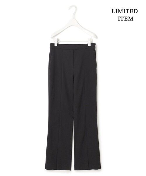 ICB(アイシービー)の「【WEB限定・洗える】キュプラハイパワーストレッチ セミフレアパンツ(その他パンツ・レディース・アイボリー系/ブラック系・42/44/46)」の5枚目の写真