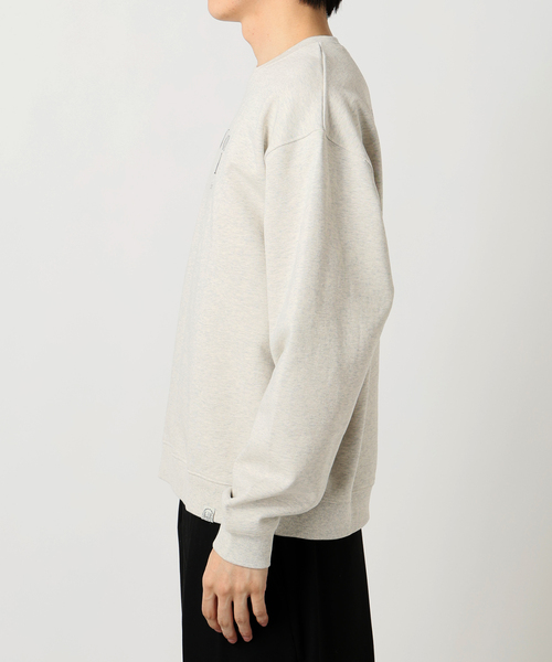 B.C STOCK（ベーセーストック）の「ドッグ柄 アソートクルーネックスウェット（スウェット・メンズ・グレー/チャコールグレー/ホワイト/アイボリー/ライトグレー・MEDIUM/LARGE）」の7枚目の写真