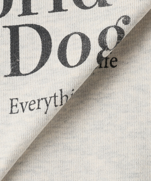 B.C STOCK（ベーセーストック）の「ドッグ柄 アソートクルーネックスウェット（スウェット・メンズ・グレー/チャコールグレー/ホワイト/アイボリー/ライトグレー・MEDIUM/LARGE）」の17枚目の写真