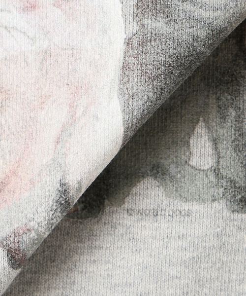 B.C STOCK（ベーセーストック）の「ドッグ柄 アソートクルーネックスウェット（スウェット・メンズ・グレー/チャコールグレー/ホワイト/アイボリー/ライトグレー・MEDIUM/LARGE）」の22枚目の写真