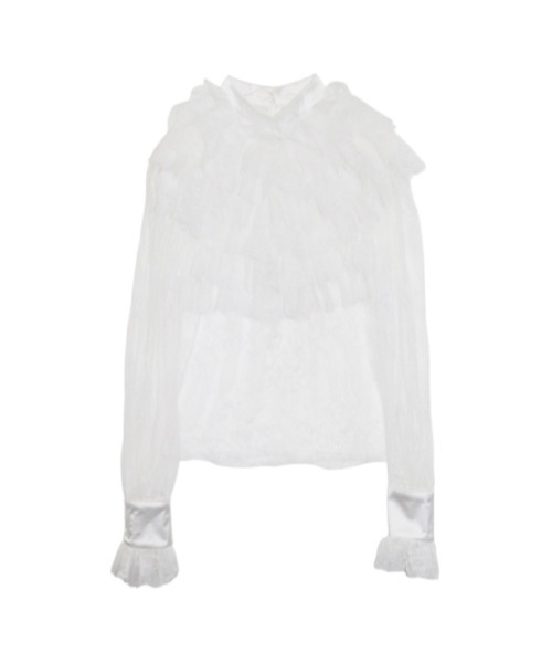 【完売色】AMAIL アマイル　VOLUME FRIL ブラウス AMAIL ブラウス シャツ VOLUME FRIL レディース : ZOZOTOWN