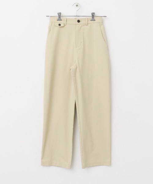 ITEMS URBANRESEARCH（アイテムズ アーバンリサーチ）の「ベーシックコットンパンツ（その他パンツ・レディース・ネイビー/ベージュ/カーキ・FREE）」の17枚目の写真