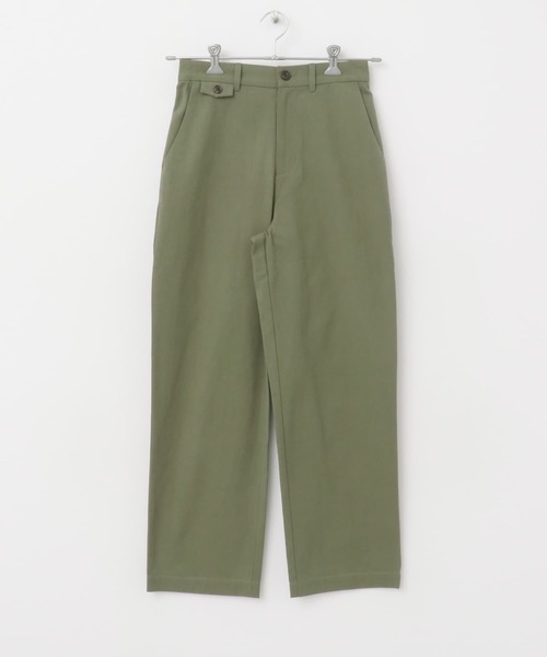 ITEMS URBANRESEARCH（アイテムズ アーバンリサーチ）の「ベーシックコットンパンツ（その他パンツ・レディース・ネイビー/ベージュ/カーキ・FREE）」の18枚目の写真