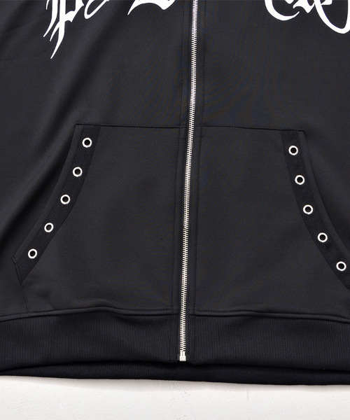 SILVER BULLET（シルバーバレット）の「『PSYCHO NATION/サイコネーション』ラインストーンボリュームネックブルゾン（ブルゾン・レディース・ブラック・L/M）」の7枚目の写真