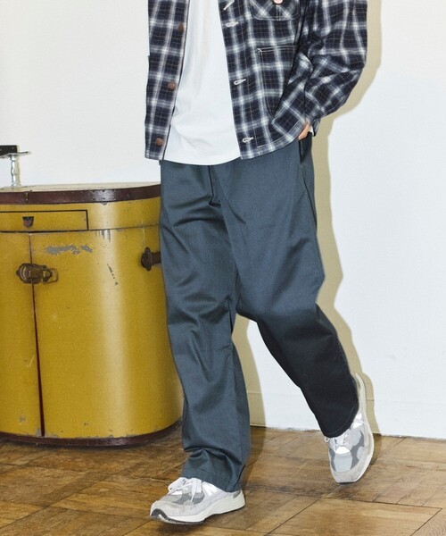 RED KAP（レッドキャップ）の「RED KAP/レッドキャップ 別注 SMU WIDE CHEF PANTS/リラックスフィット（チノパンツ・メンズ・オリーブ/ブラック/チャコール/ベージュ/レオパード/ダークグレー・LARGE/MEDIUM/SMALL）」の14枚目の写真