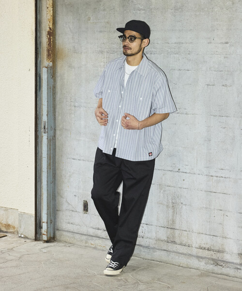 RED KAP(レッドキャップ)の「RED KAP/レッドキャップ 別注 SMU WIDE CHEF PANTS/リラックスフィット(チノパンツ・メンズ・オリーブ/ブラック/チャコール/ベージュ/レオパード・LARGE/MEDIUM/SMALL)」の14枚目の写真