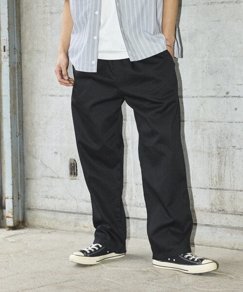 RED KAP(レッドキャップ)の「RED KAP/レッドキャップ 別注 SMU WIDE CHEF PANTS/リラックスフィット(チノパンツ・メンズ・オリーブ/ブラック/チャコール/ベージュ/レオパード・LARGE/MEDIUM/SMALL)」の9枚目の写真