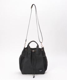 ikka | ポリジュート2WAY巾着バッグ(ショルダーバッグ)