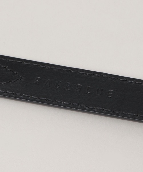 RAGEBLUE（レイジブルー）の「ヴィンテージライク/刺繍ウエスタンベルト（ベルト・レディース・ブラック/ブラック×ホワイト・FREE）」の6枚目の写真