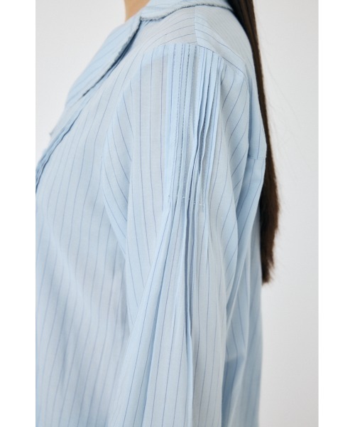 MOUSSY（マウジー）の「COTTON PINTUCK ブラウス（シャツ/ブラウス・レディース・オフホワイト/ブルー系その他/ブラック・FREE）」の15枚目の写真