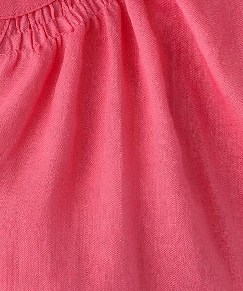 COUP DE CHANCE（クードシャンス）の「【ラミー100％／洗える】ギャザーブラウス（シャツ/ブラウス・レディース・ホワイト/ピンク系/ブラック/ブルーグリーン/ナチュラル・34/36/38/40）」の18枚目の写真