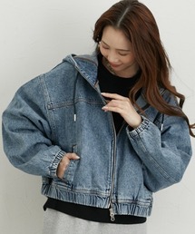 nissen | デニムブルゾン(デニムジャケット)