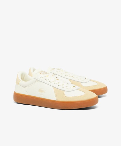 LACOSTE(ラコステ)の「レディース BASESHOT PRO 125 3 SFA(スニーカー・レディース・ライトイエロー・22.5cm/23.0cm/24.0cm/23.5cm/24.5cm)」の6枚目の写真
