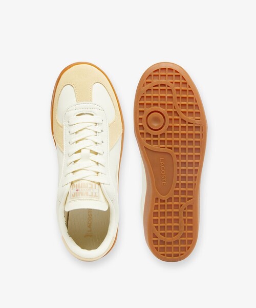 LACOSTE(ラコステ)の「レディース BASESHOT PRO 125 3 SFA(スニーカー・レディース・ライトイエロー・22.5cm/23.0cm/24.0cm/23.5cm/24.5cm)」の4枚目の写真