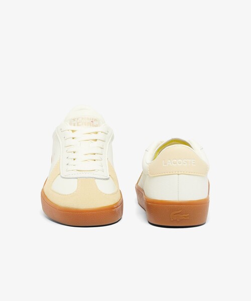 LACOSTE(ラコステ)の「レディース BASESHOT PRO 125 3 SFA(スニーカー・レディース・ライトイエロー・22.5cm/23.0cm/24.0cm/23.5cm/24.5cm)」の3枚目の写真