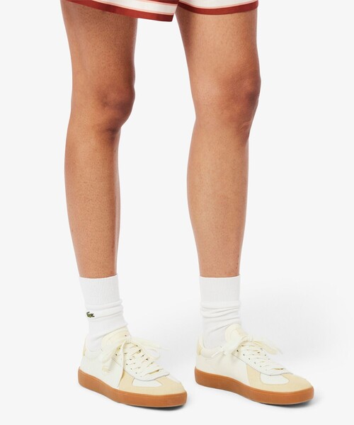 LACOSTE(ラコステ)の「レディース BASESHOT PRO 125 3 SFA(スニーカー・レディース・ライトイエロー・22.5cm/23.0cm/24.0cm/23.5cm/24.5cm)」の8枚目の写真