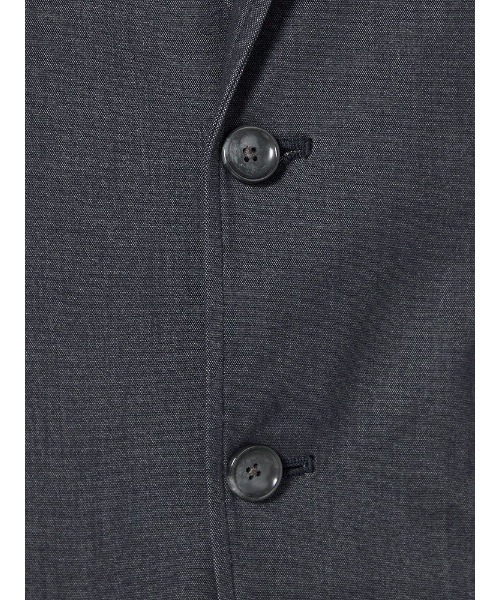 HARUYAMA(ハルヤマ)の「【EDWINデニスラ】シャンブレーニットジャケット【セットアップ商品有】(テーラードジャケット・メンズ・ライトグレー/ネイビー・LL/M)」の9枚目の写真