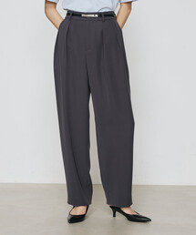 COMME CA | ポリエステルツイル ツータックパンツ(スラックス)