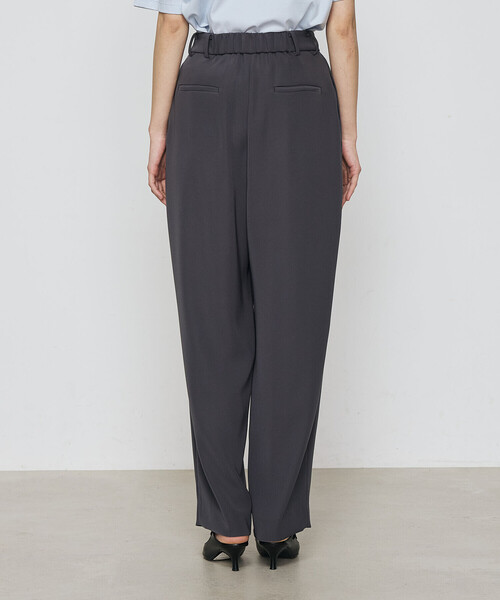 セール】ポリエステルツイル ツータックパンツ（スラックス