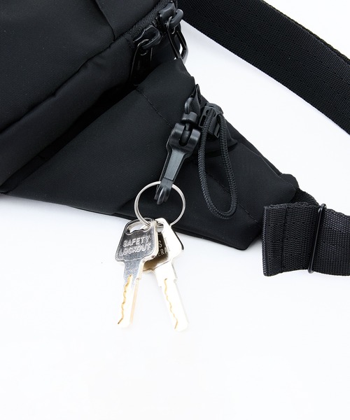NESK(ネスク)の「【NESK】Waist Bag NS-002(ボディバッグ/ウエストポーチ・メンズ・ブラック系1/ブラック系その他2・FREE)」の13枚目の写真